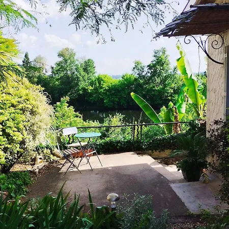 Maison Bord Riviere Avec Vue Lamothe-Montravel